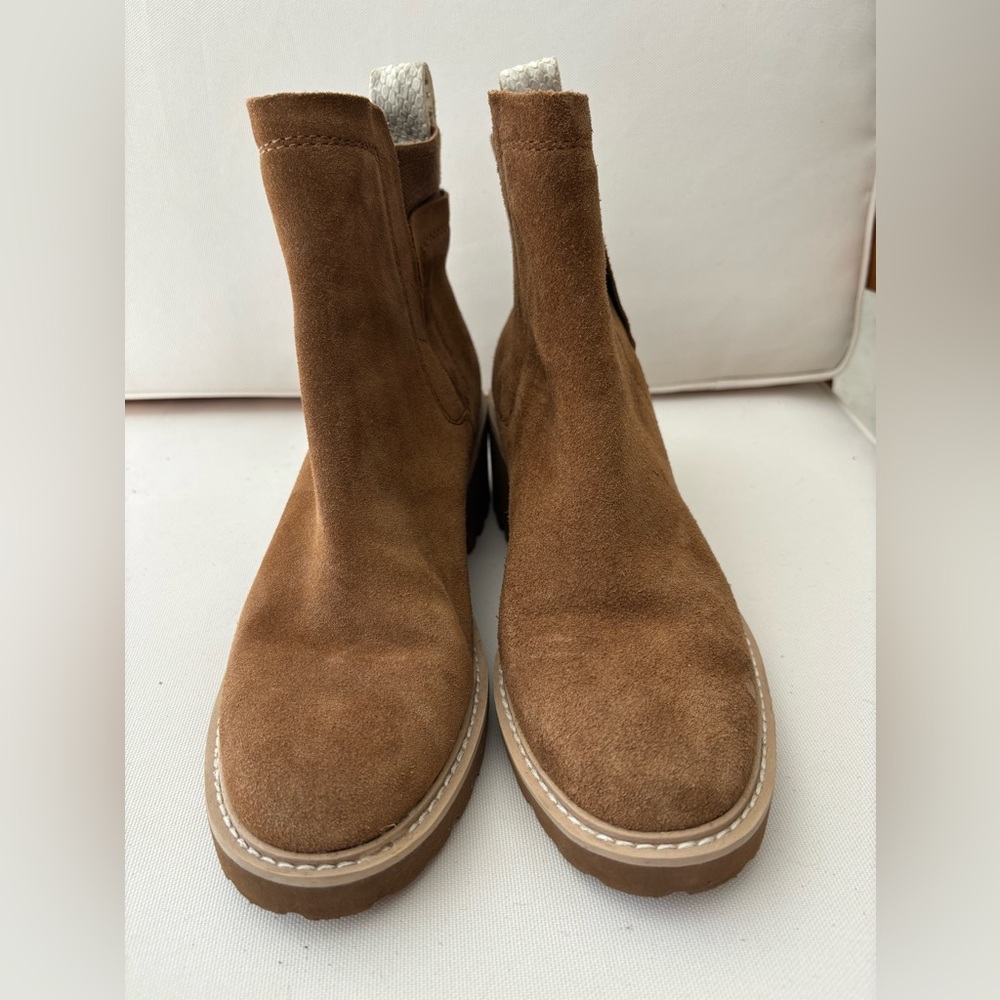 Dolce Vita chestnut suede boots size 6